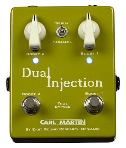 Pedal De Efecto Booster Doble Carl Martin Dual Injection 