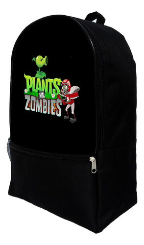 Mochila Escolar Oferta De Plantas Vs Zombies C153