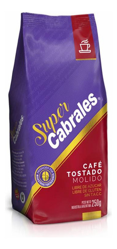 Super Cabrales Cafe Tostado Molido 250g