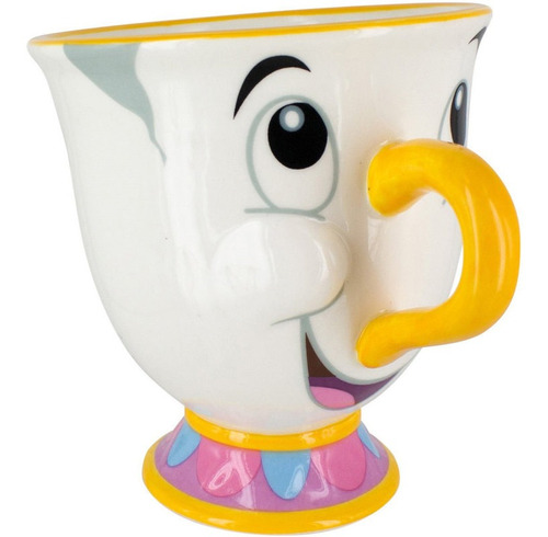 Chip Taza Ceramica Bella Y La Bestia Disney Paladone