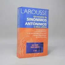 Comprar Diccionario De Sinónimos Antónimos Ideas Afines Larousse Bñ3