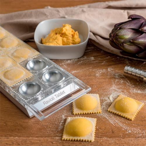 Imagem 2 de 2 de Molde P/ Ravioli Prata Marcato