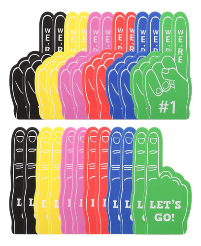 Palos De Espuma Foam Finger Sports Foam Finger, Para Evento