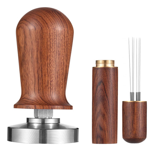 Juego De Tamper Y Agitador Espresso De 51 Mm, Apisonador Cal