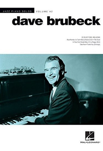 Dave Brubeck Jazz Solos Piano Series Volumen 42