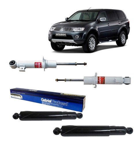 Kit Amortiguadores Tras Del Mitsubishi Montero Sport 2009-17