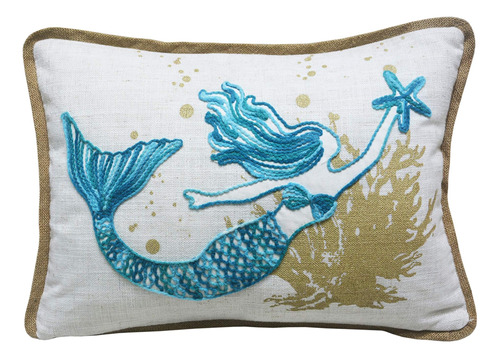 Comfy Hour Under The Sea Collection Cojín Con Acento Costero