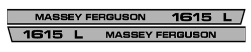 Juego De Calcos Tractor Massey Ferguson 1615 L