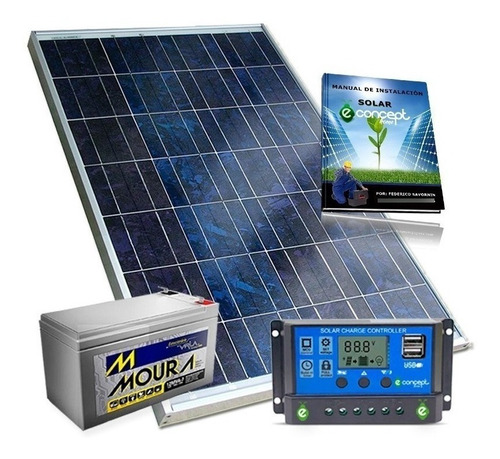 Regulador De Carga 10a Panel Solar 20w Bateria 7a Kit Solar