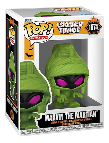 Funko Pop! Televisión Looney Tunes 1674 Marvin The Martian