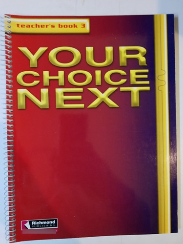 Your Choice Next Teachers Book 3 - L391