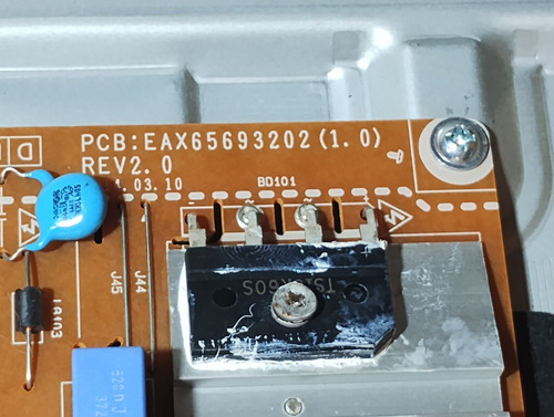 Placa Da Fonte Tv Lg 42lb5600 Eax65693202(1.0) (Usado)