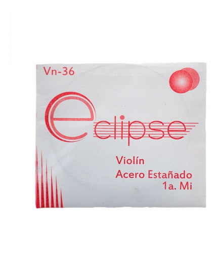 Cuerdas Para Violin 1ra Mi Paquete De 10 Piezas Eclipse