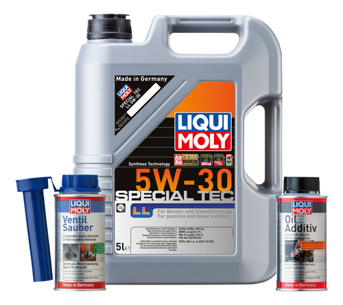 Paq Liqui Moly Special Tec Ll 5w30 Oil Additiv Ventil Sauber