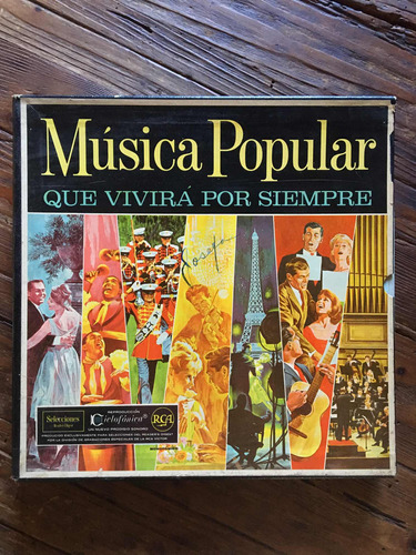 Colección De 10 Lp S Título Música Popular Antiguo