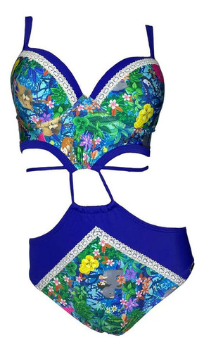 Trikini Eleanor Roosevelt Celeste Gl-44 Color Celeste