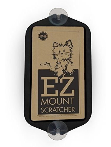 K&h Productos Para Mascotas Ez Mount Window Scratcher Negro