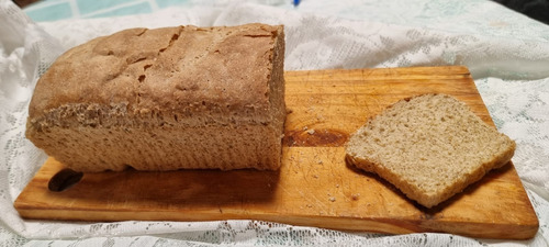 Pan Semi Integral De Excelente Calidad Con Corteza! Delicia!