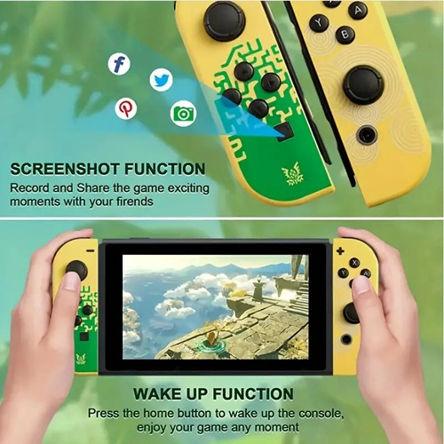 Controller Joy Con Compatible Con Nintendo Switch Zelda Totk