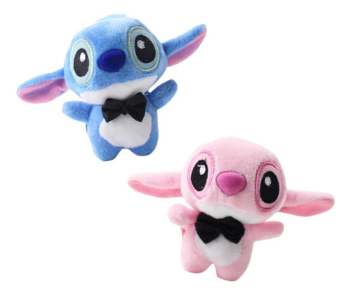 Lote De Peluche Mini Stitch Mayoreo Llaveros20 Piezas