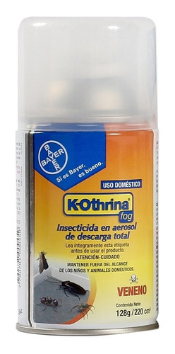 K-othrina Fog 220cc Insecticida Aerosol Veneno Cucaracha 