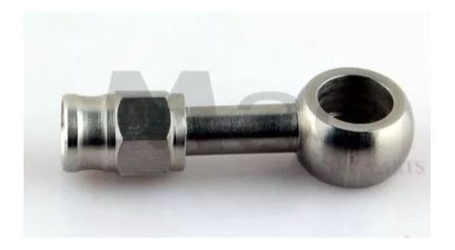 Conexão Curva 45º Olhal 10mm 2 Un + Mang Aeroquip 2m
