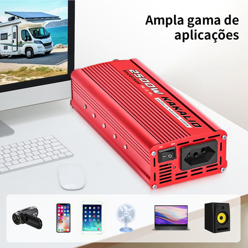 Inversor Tensao 12v 220v 2500w Transformador Conversor
