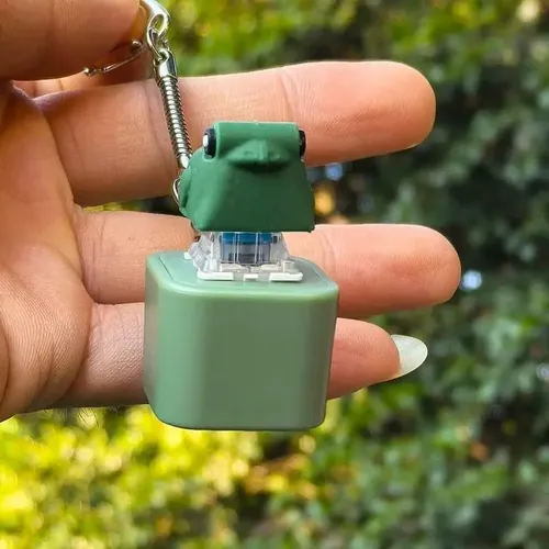 Brinquedo Anti-stress De 2 Peças Com Som De Sapo Coaxante