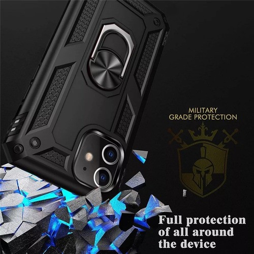 Forro Estuche Antishock Armadura Anillo Samsung A51 , A71