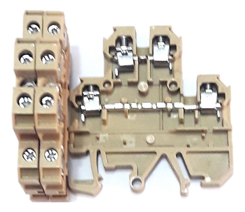 Borne Duplo Dk4q En C059006.01 4mm2 Régua Conexel Kit 20 Pçs