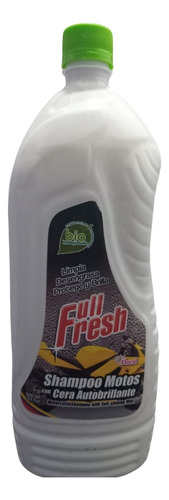 Shampoo Motos Con Cera Autobrillante - Full Fresh 1 Lt