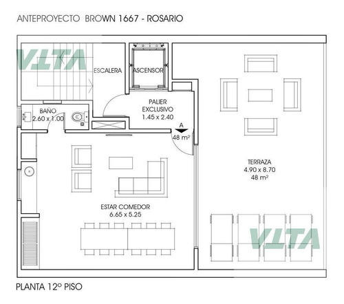 Imagen 9 de 11 de Venta Departamento Un Dormitorio Brown 1600 Junio 2023