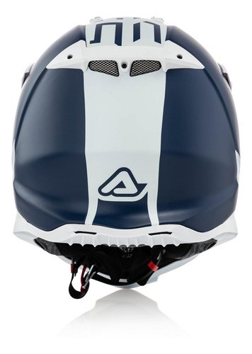 Imagen 4 de 6 de Casco Impact X-racer Vtr Rojo/azul S
