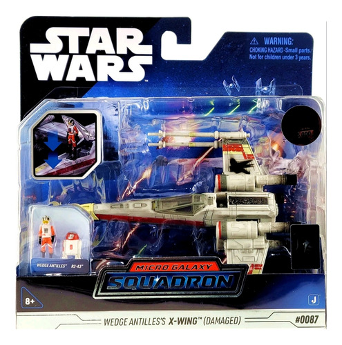 Star Wars Micro Galaxy Wedge Antilles's X-wing (damaged)