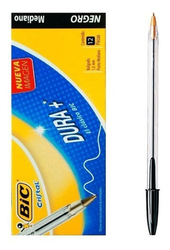 Bolígrafo / Lapicero Bic Cristal Ne - Unidad a $968