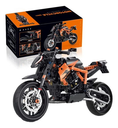 Blocos De Montar Moto Ktm 1290 Super Duke Rr 579pçs  