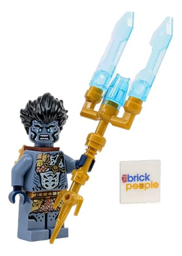 Lego Ninjago: Benthomaar, Rey De Merlopia Con Tridente
