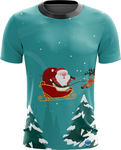 Camiseta Camisa Natal Ano Novo Festas Papai Noel 2