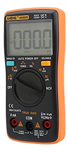 Aneng An8009 Medidor Electrónico De Voltaje Manual Y Multíme