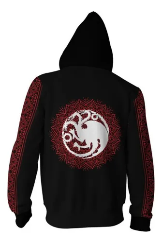 Sudadera Con Cremallera La Casa Juego Tronos