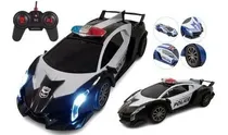 Comprar Auto Juguete Radio Control Remoto Luces Policia Babymovil