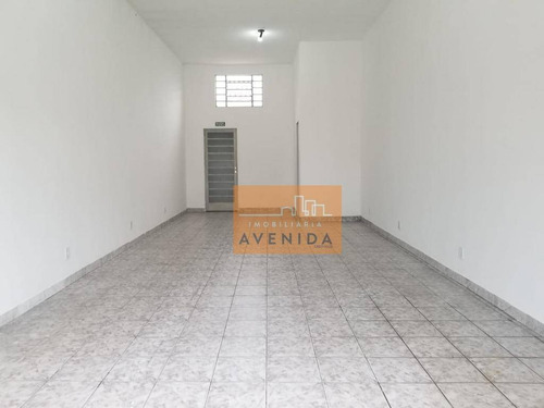 Imagem 1 de 2 de Salão Para Alugar Por R$ 1.500,00/mês - Vila Bressani - Paulínia/sp - Sl0092
