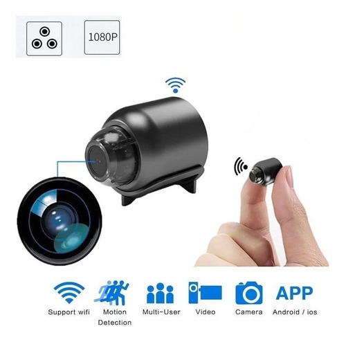 Mini Cámara De Vídeo Wifi Wifi Visión Nocturna Micro Ip Cam