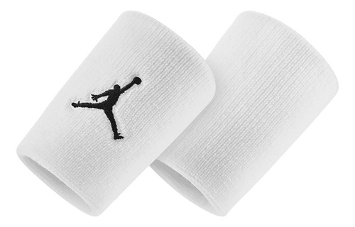 Muñequeras Deportivas Jordan Jumpman 2 Pk-blanco