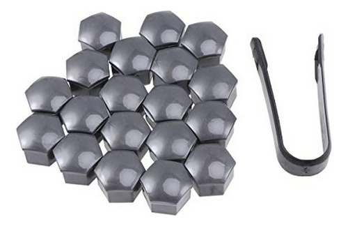 Vosarea 21 In 1 Hexagonal Wheel Lug Nut Covers Bolts Covers 