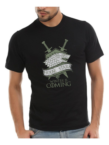 Playera Juego Tronos Game Of Thrones Stark Winter Is Coming