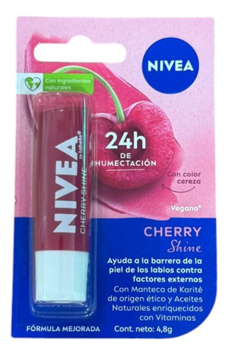 Protector Labial Nivea Cherry