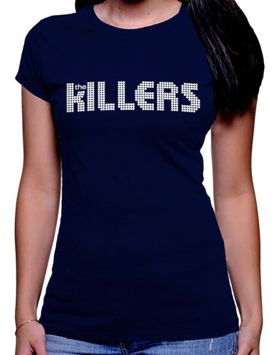 Camiseta Premium Dama Estampada The Killers 001