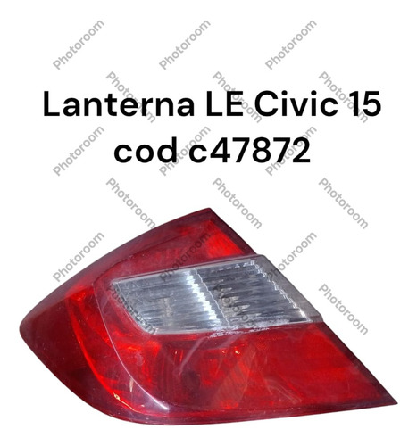 Lanterna Lado Esquerdo Civic 15 Cod C47872 (Usado)