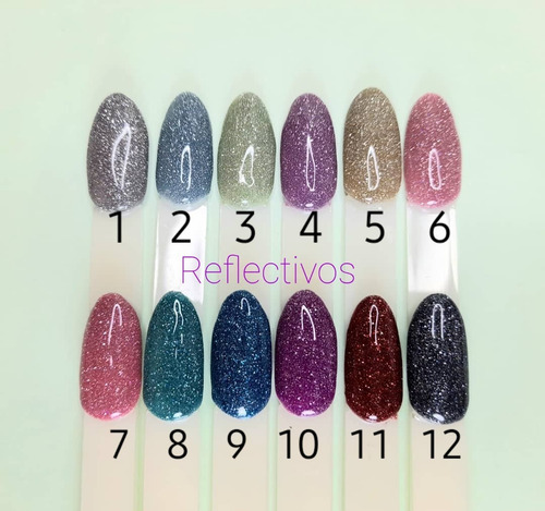 Imagen 3 de 4 de Esmalte Semipermanente Efecto Reflectivo, Uñas, Manicure
